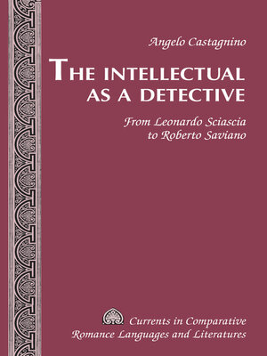 cover image of The Intellectual as a Detective